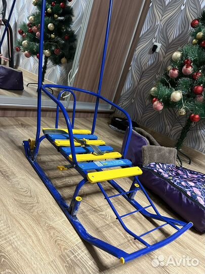 Санки Ника Тимка 5 с колесами