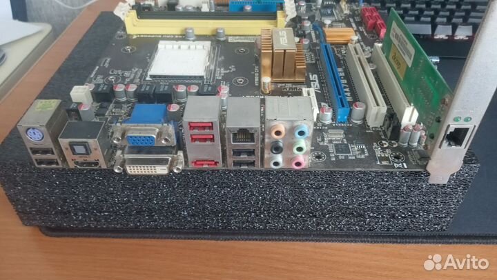 Материнская плата Socket AM3 asus M4A78-EM