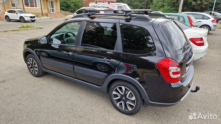 Багажник на рейлинги Арго Ed, черная крыло