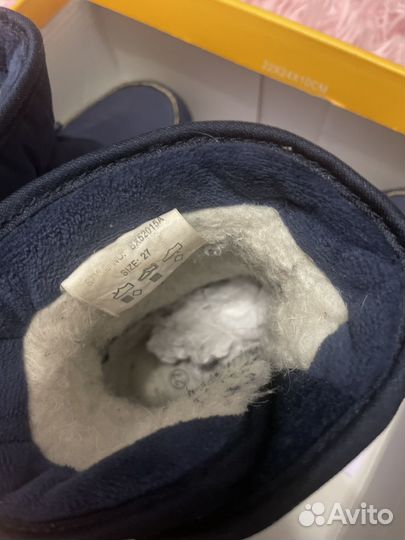 Сапоги на мальчика зимние 27 размер