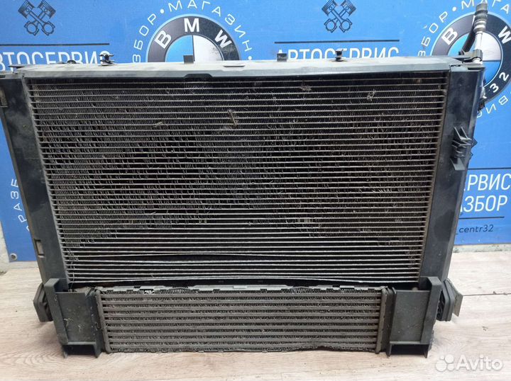 Кассета радиатора на BMW 3 f30 n47