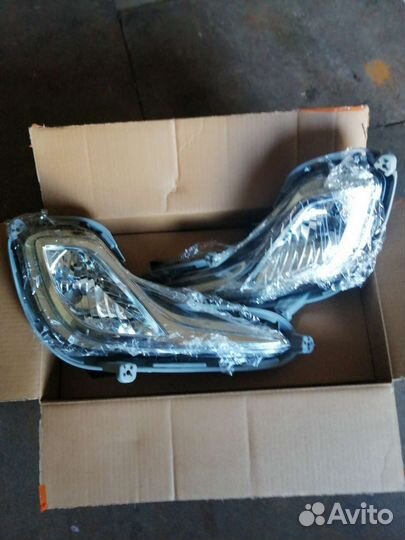 Противотуманные фары на hyundai solaris 1