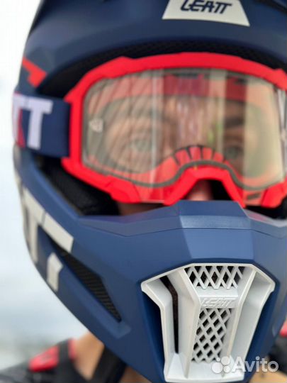 Мотошлем эндуро с маской Leatt 3.5