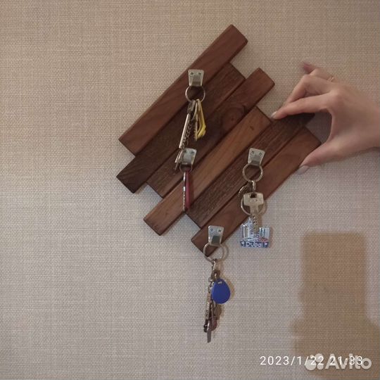 Ключница настенная из дерева