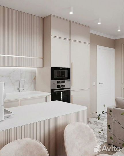 Функциональный кухонный гарнитур