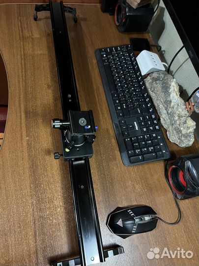 Слайдер 80см Andoer с головой