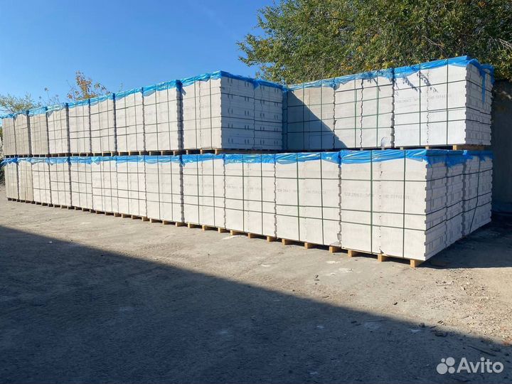 Газоблок в наличии. Отгрузка от 30 м3