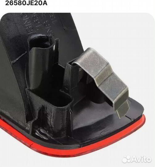 Задний противотуманный фонарь Qashqai J10