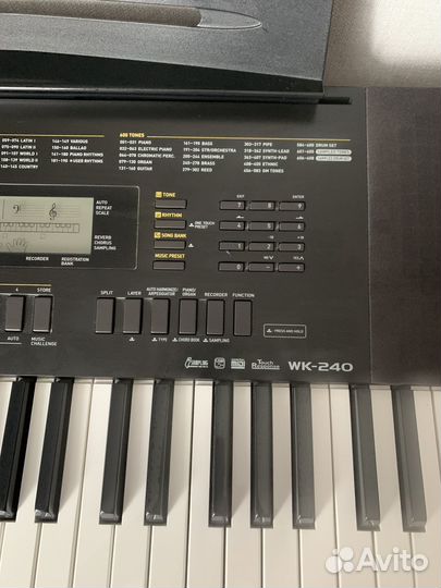 Синтезатор casio wk-240