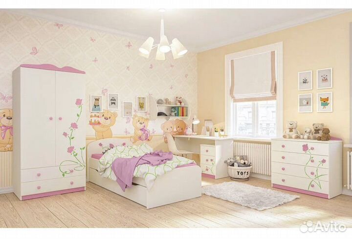 Продам детскую мебель для двух принцесс