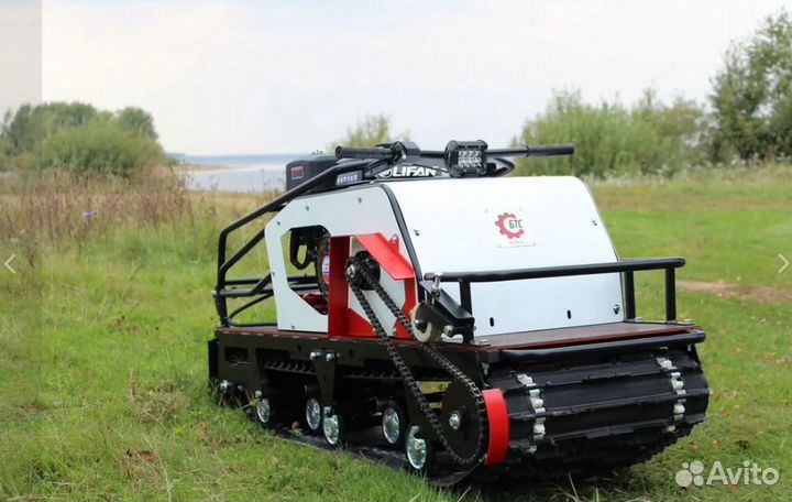 Мотобуксировщик бтс Лонг 20 лс (длинная гусеница)