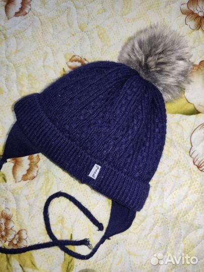 Шапка для мальчика зимняя