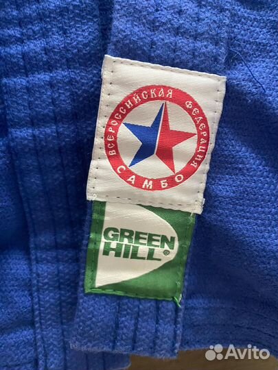 Куртка для самбо Green Hill