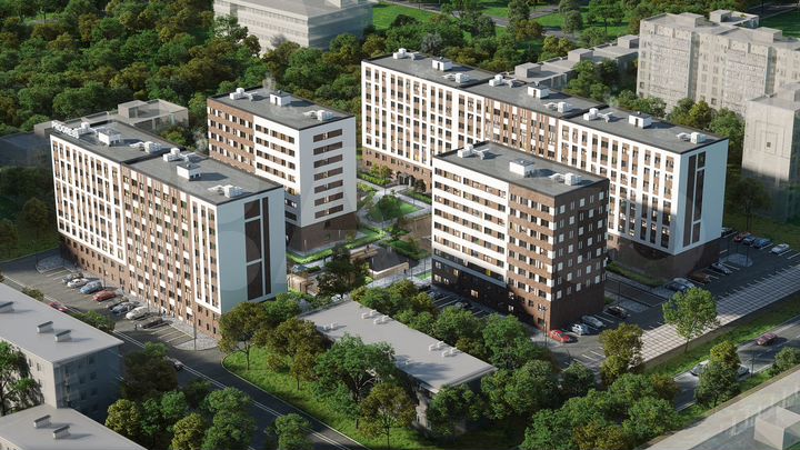 1-к. квартира, 32,1 м², 7/9 эт.