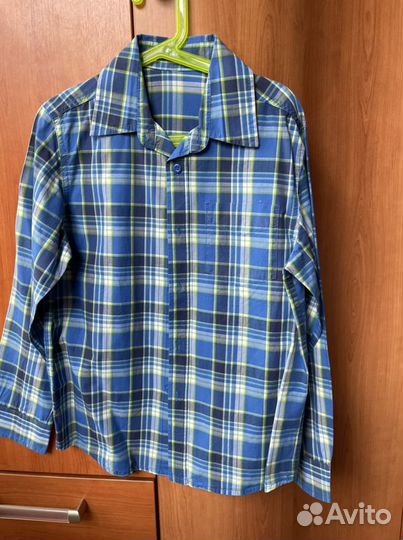 Рубашка мальчику 134-140