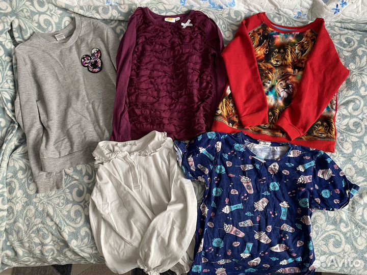Пакет вещей на девочку 116-122