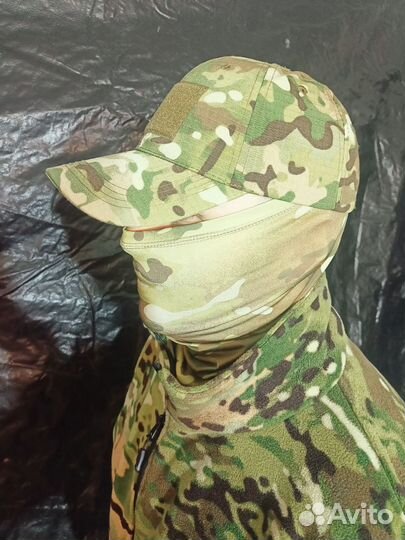 Бейсболка тактическая Мультикам/ Мох Ripstop