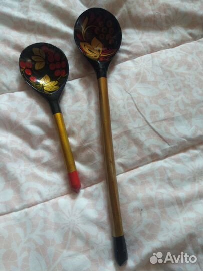 Деревянные ложки, винтажные