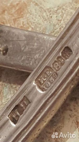 Столовое серебро 84 пр