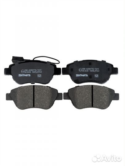 Колодки дисковые передние\Fiat Stilo 1.2i/1.6i 01