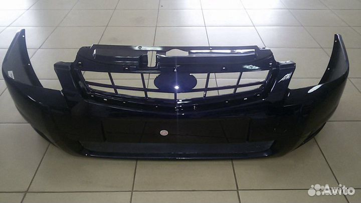 Бампер передний Лада Приора цвет Млечный путь