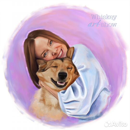 Иллюстрации/ Портреты/ Стикеры/ Бьюти-аватарки