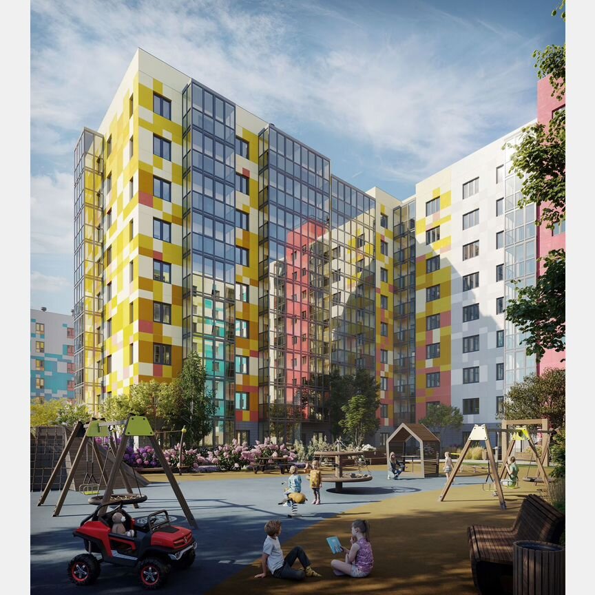 2-к. квартира, 78,2 м², 9/9 эт.