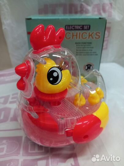 Курица с цыплятами