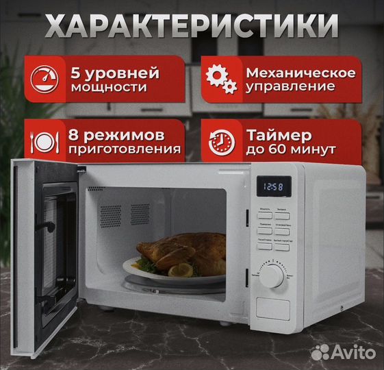 Микроволновка новая