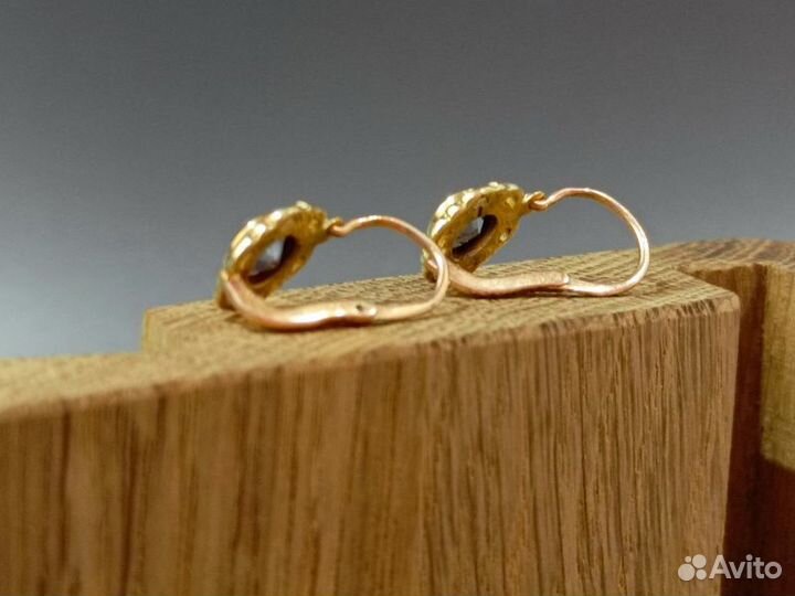 Серьги 583 пробы, р.0