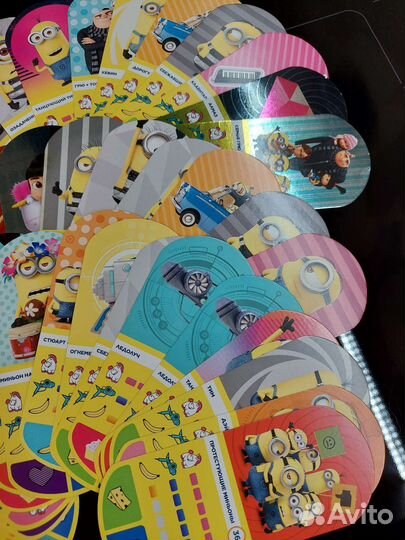 Карточки миньоны Гадкий Я