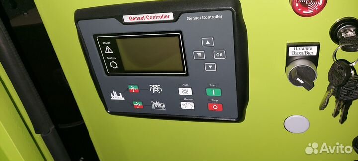 Дизельный генератор 60 кВт в кожухе, новый 2025г