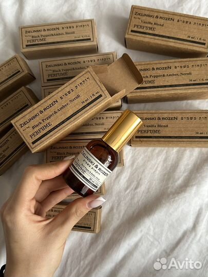 Zielinski rozen духи black pepper, vanilla blend