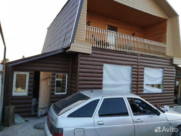 Отделка дома дачи бани