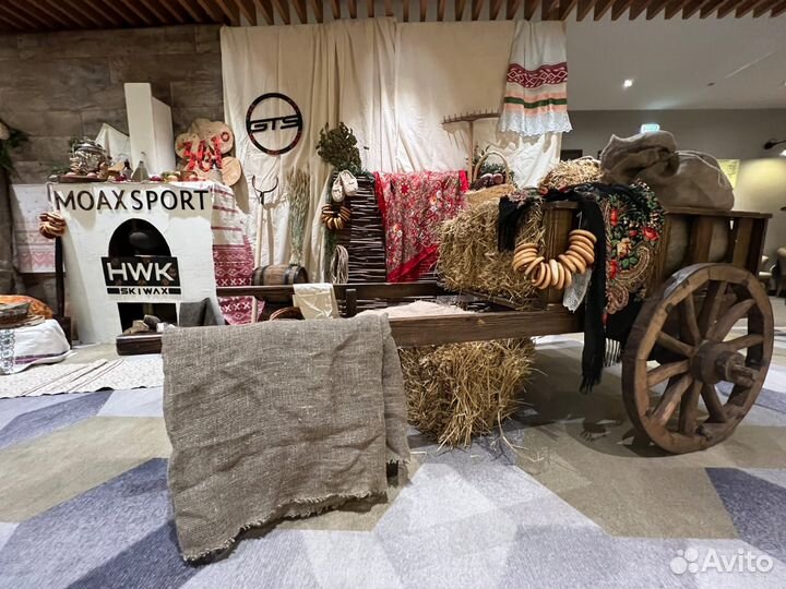 Аренда старинной русской телеги (повозки) №1