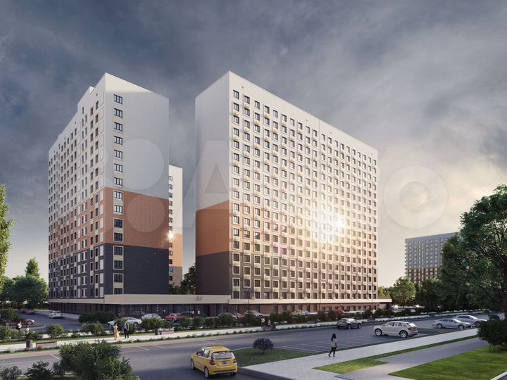 2-к. квартира, 66 м², 11/18 эт.