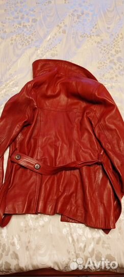 Куртка кожаная женская 44 46 натуральная кожа