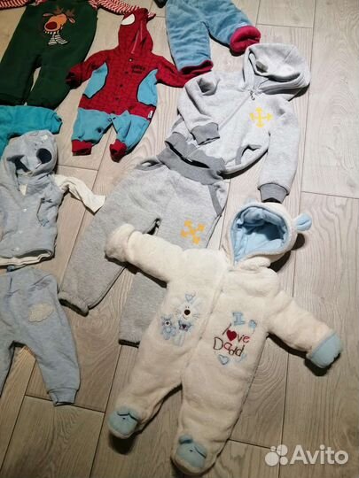 Детские вещи от 3 месяцев до 1,5 лет