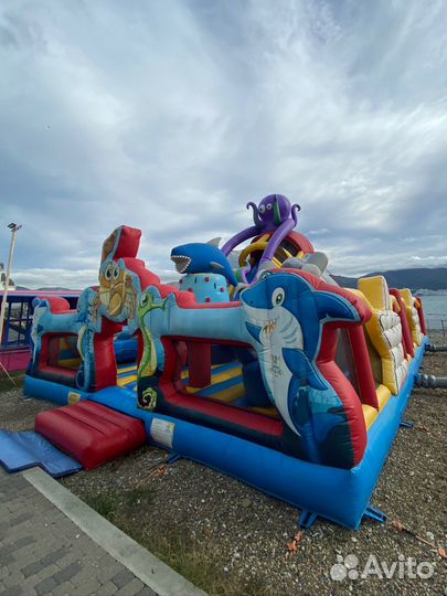 Надувной батут «Подводный мир» 2021