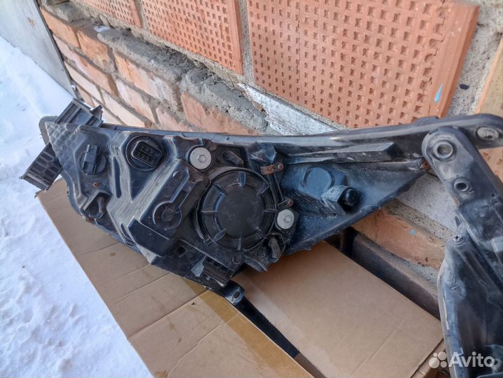 Фары на hyundai solaris