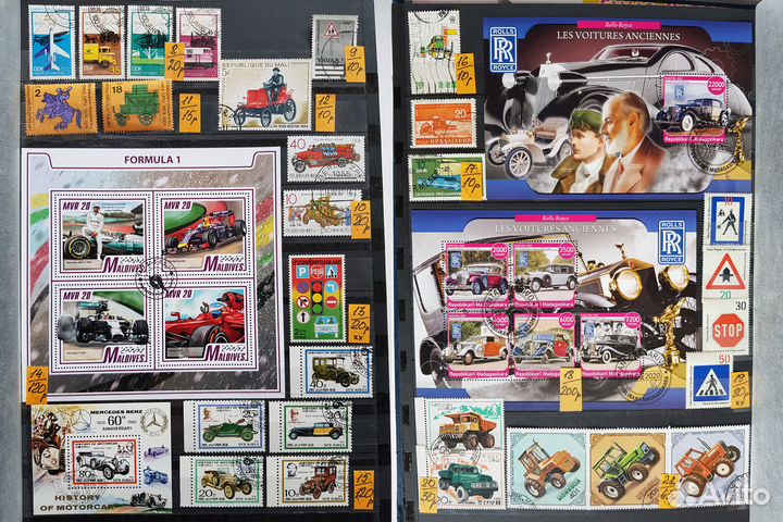 Марки. Машины, авто- мототехника