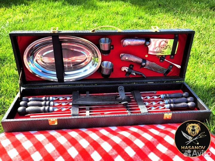 Шашлычный набор подарочный