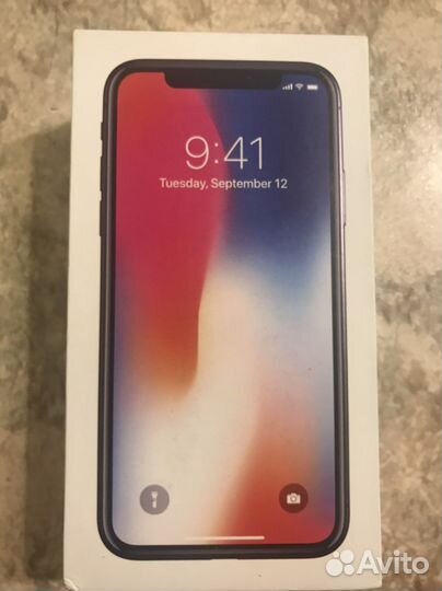 Коробка от телефона iPhone X