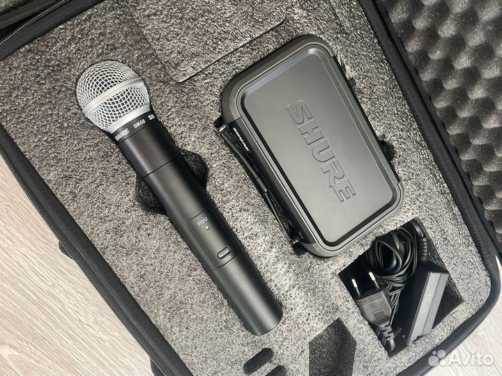 Радиосистема Shure Pgx24 с микрофоном P58 и Sm58