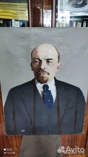 Портрет Ленина маслом