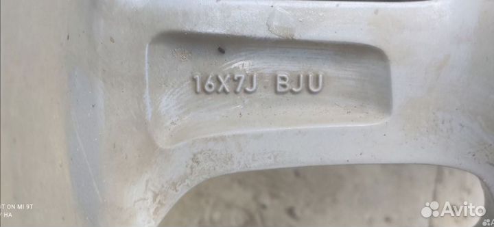 Литой диск r 16 toyota
