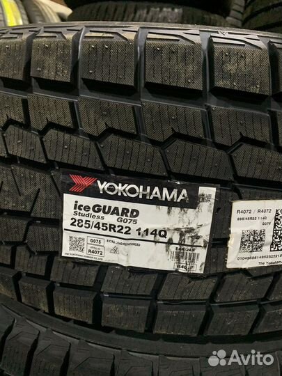 Yokohama Ice Guard SUV G075 285/45 R22 114Q