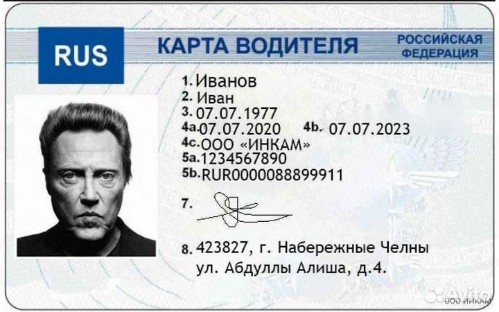 Оформление карты естр