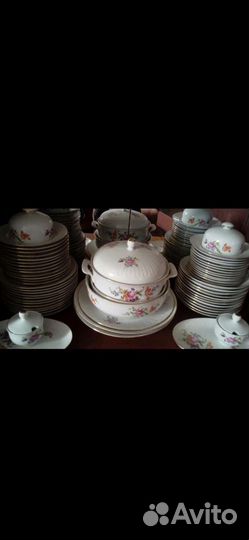 Столовый сервиз на 12 персон гдр