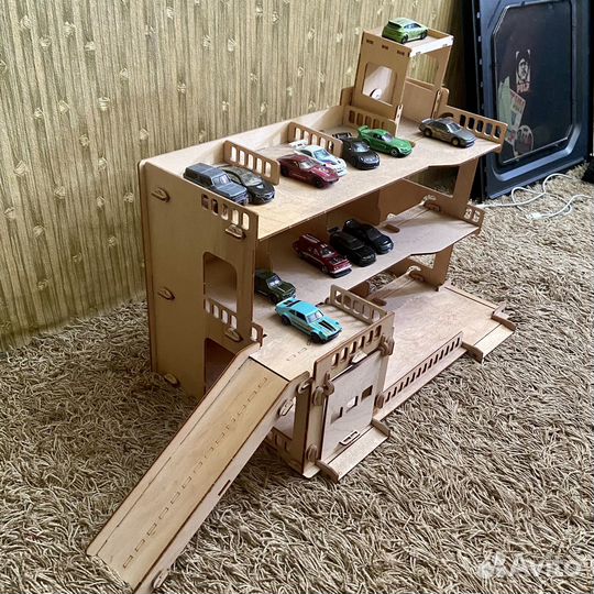 Конструктор детский парковка